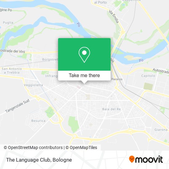 The Language Club map