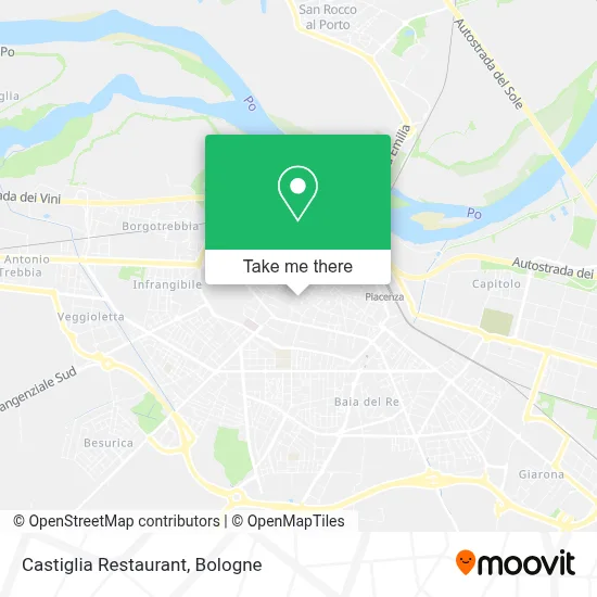 Castiglia Restaurant map