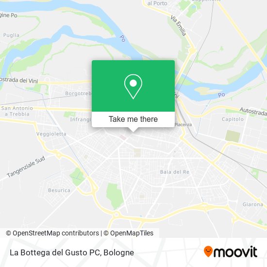 La Bottega del Gusto PC map