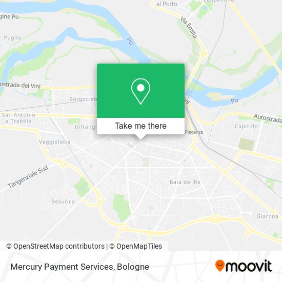 Mercury Payment Services map