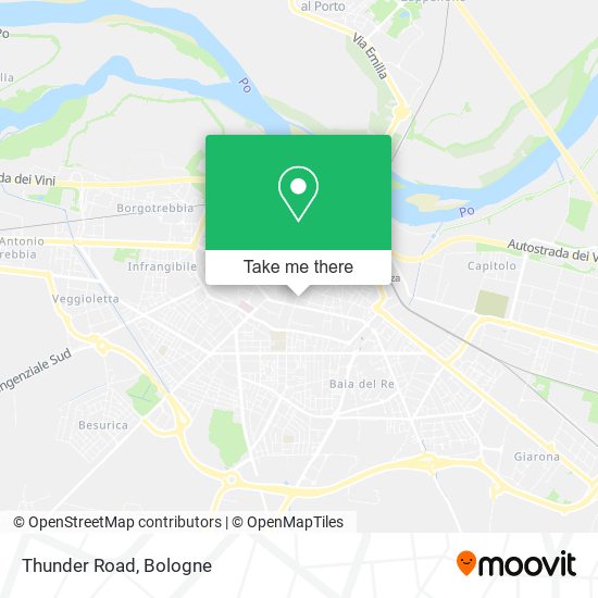 Thunder Road map