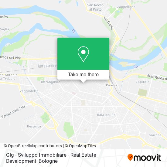 Glg - Sviluppo Immobiliare - Real Estate Development map