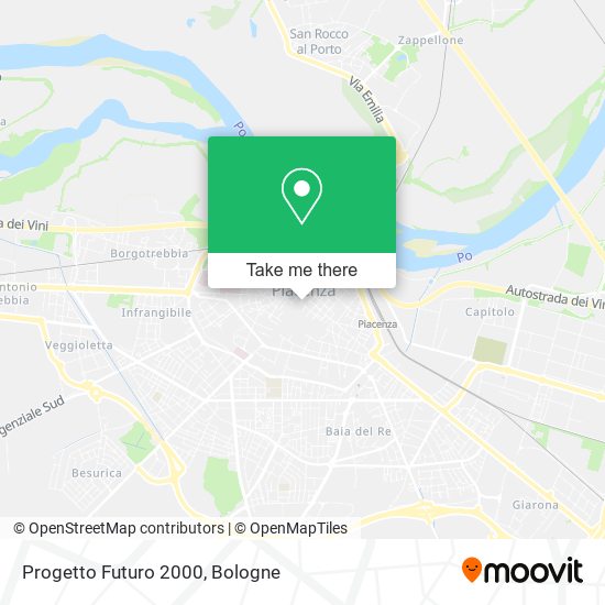 Progetto Futuro 2000 map