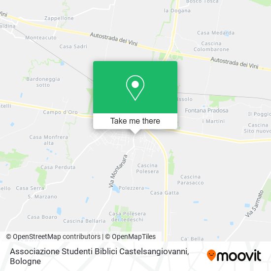 Associazione Studenti Biblici Castelsangiovanni map
