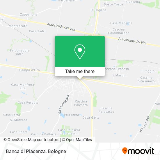 Banca di Piacenza map