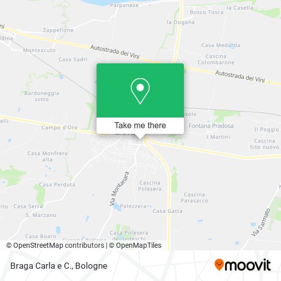 Braga Carla e C. map