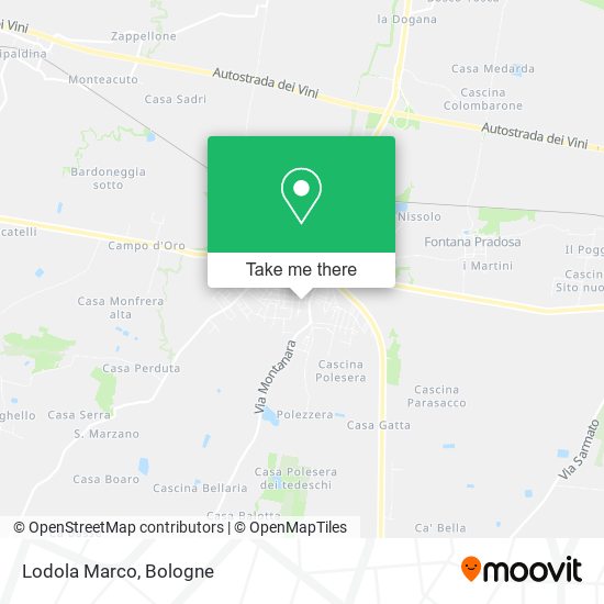 Lodola Marco map
