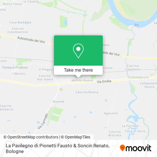 La Pavilegno di Pionetti Fausto & Soncin Renato map