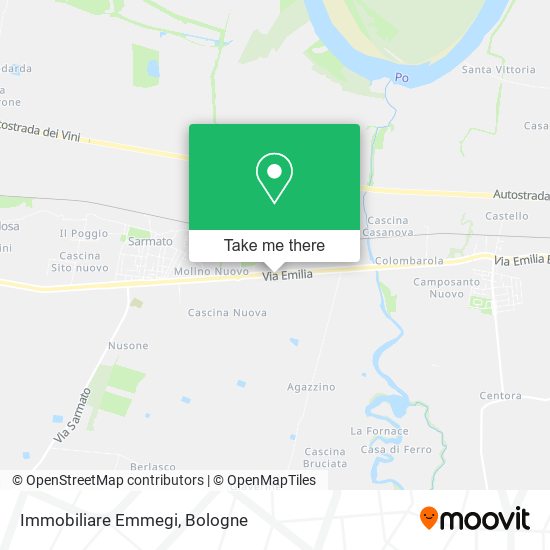 Immobiliare Emmegi map