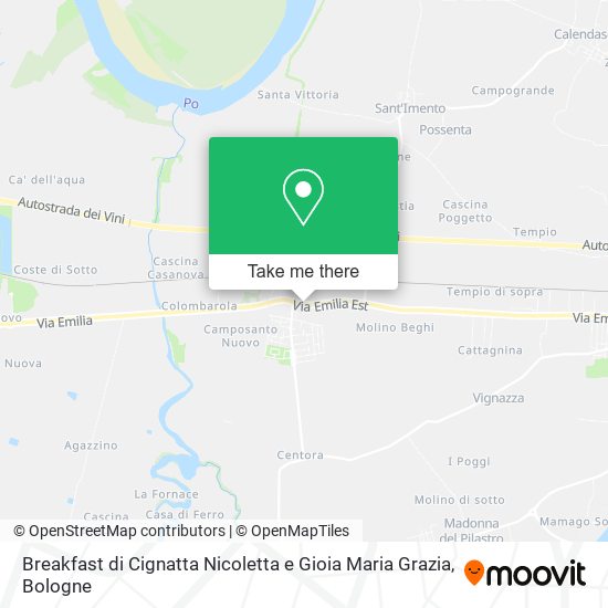Breakfast di Cignatta Nicoletta e Gioia Maria Grazia map