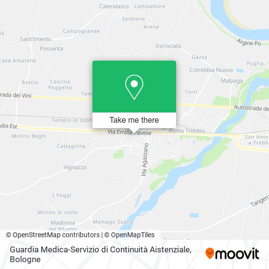 Guardia Medica-Servizio di Continuità Aistenziale map