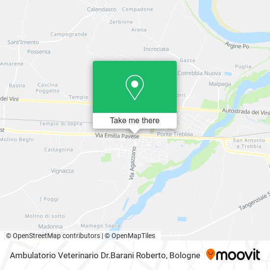 Ambulatorio Veterinario Dr.Barani Roberto map