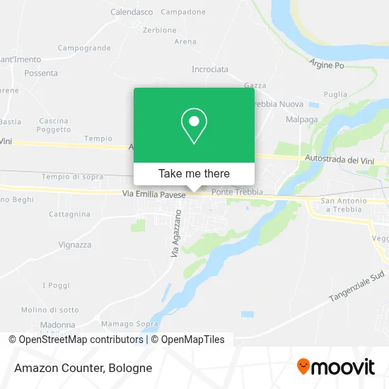 Amazon Counter map
