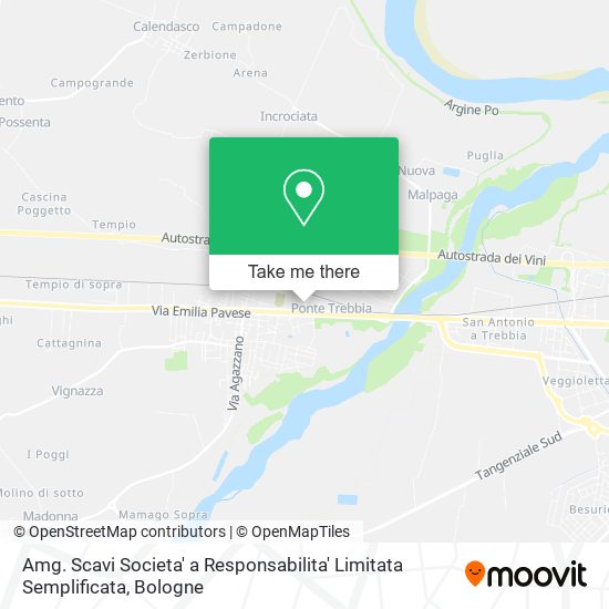 Amg. Scavi Societa' a Responsabilita' Limitata Semplificata map