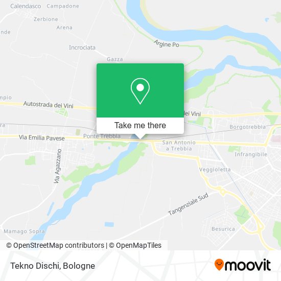 Tekno Dischi map