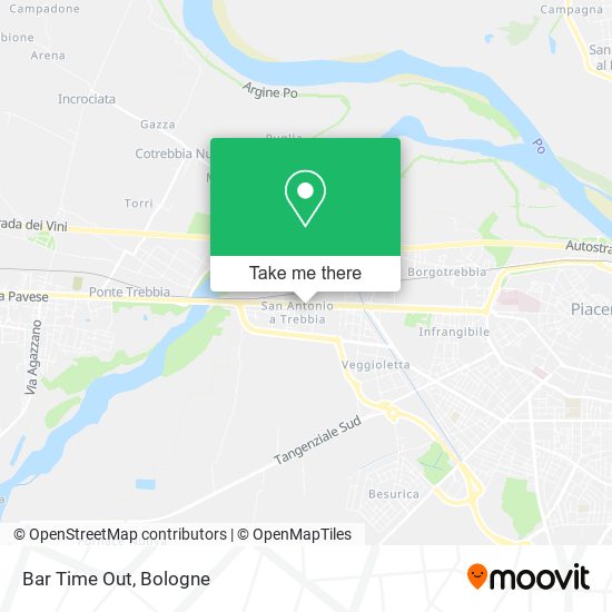 Bar Time Out map