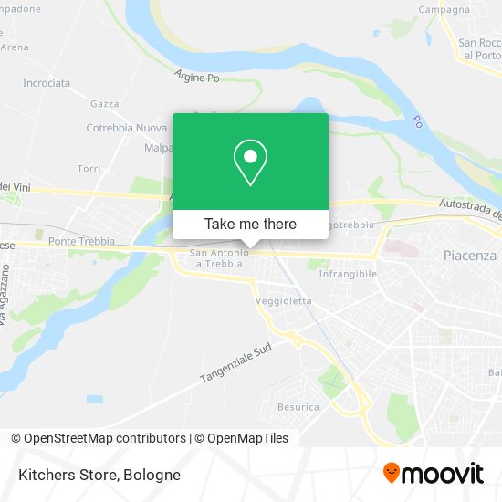 Kitchers Store map