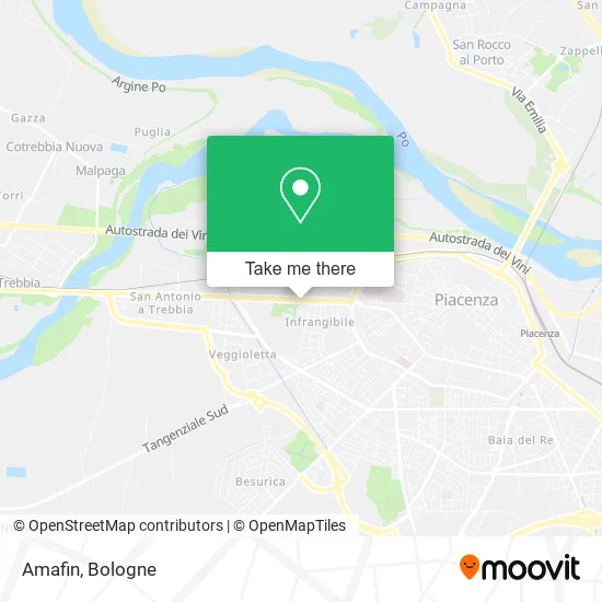 Amafin map
