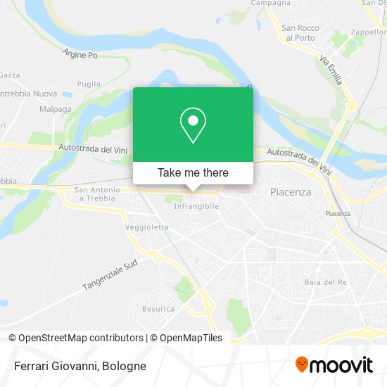 Ferrari Giovanni map