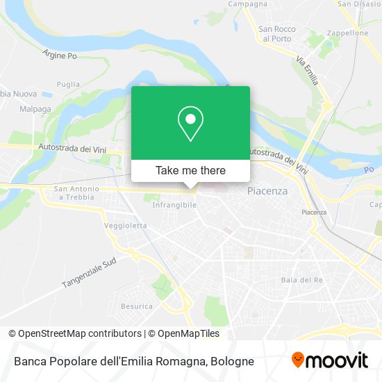 Banca Popolare dell'Emilia Romagna map