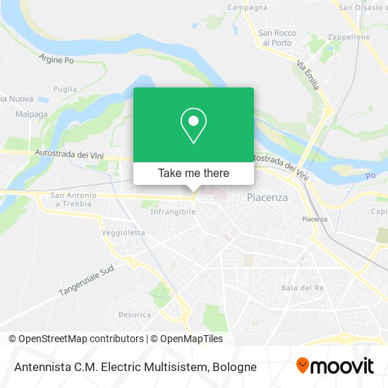 Antennista C.M. Electric Multisistem map