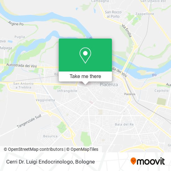 Cerri Dr. Luigi Endocrinologo map