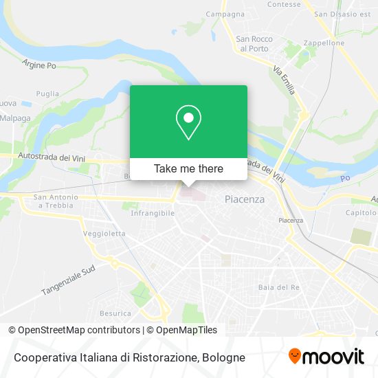 Cooperativa Italiana di Ristorazione map