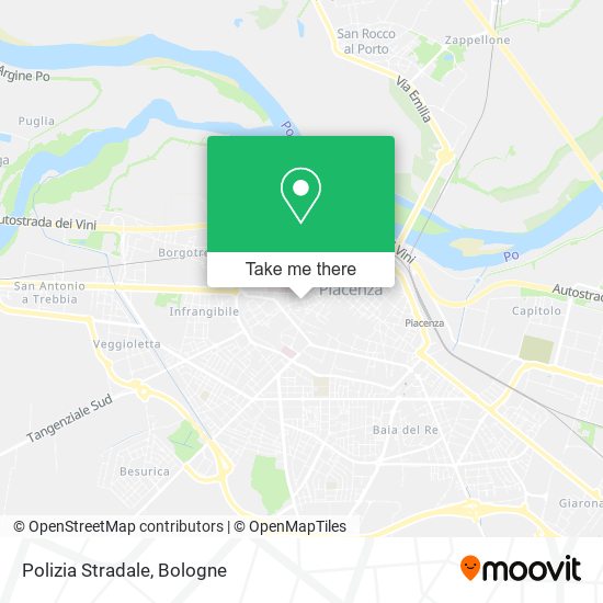 Polizia Stradale map