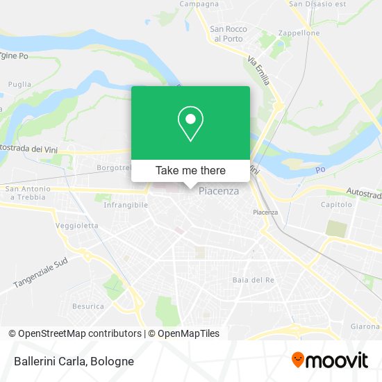 Ballerini Carla map