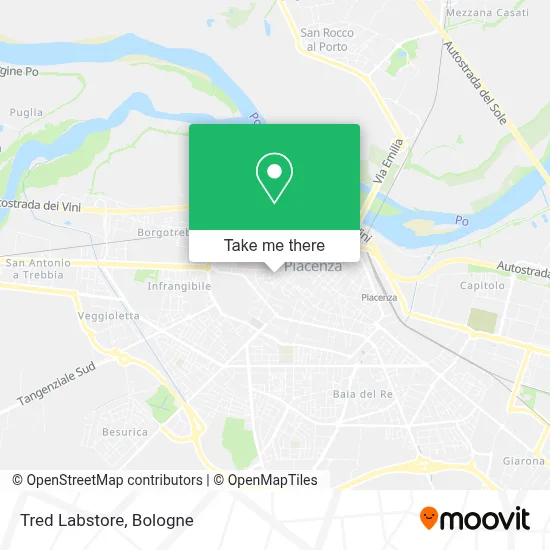 Tred Labstore map