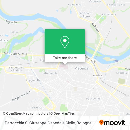 Parrocchia S. Giuseppe-Ospedale Civile map