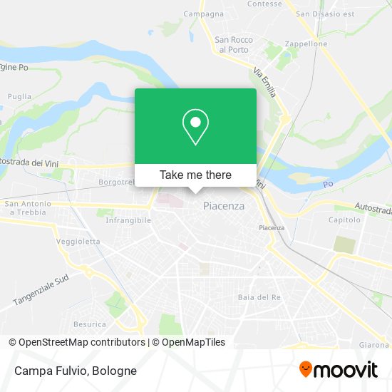 Campa Fulvio map