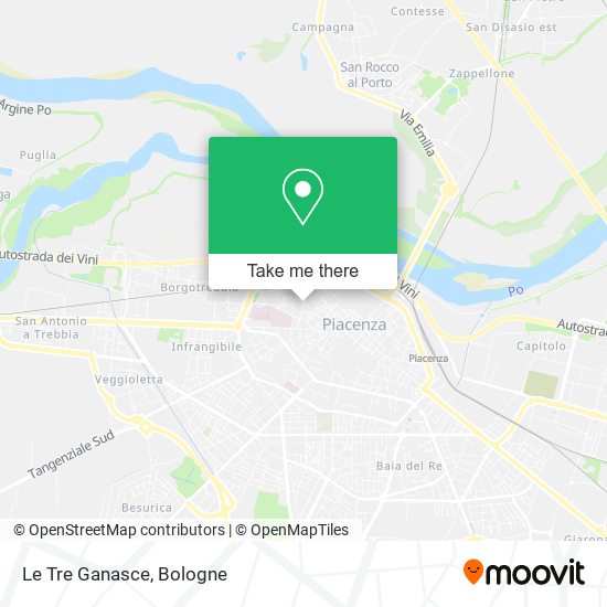 Le Tre Ganasce map