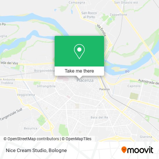 Nice Cream Studio map