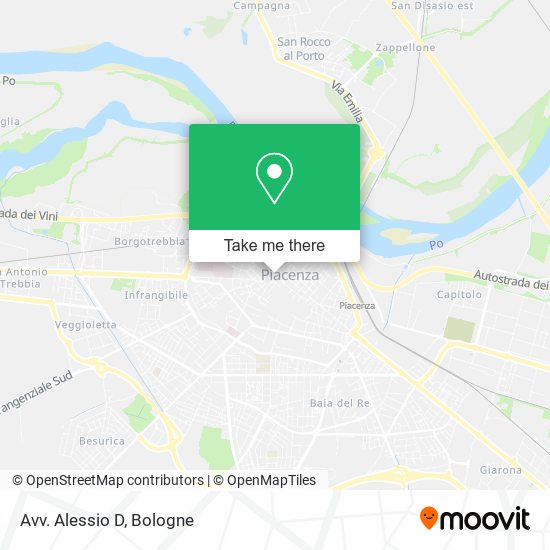 Avv. Alessio D map