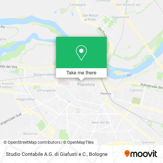 Studio Contabile A.G. di Giafusti e C. map