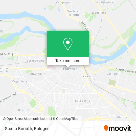 Studio Boriotti map