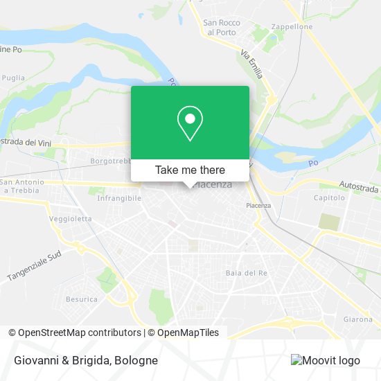 Giovanni & Brigida map