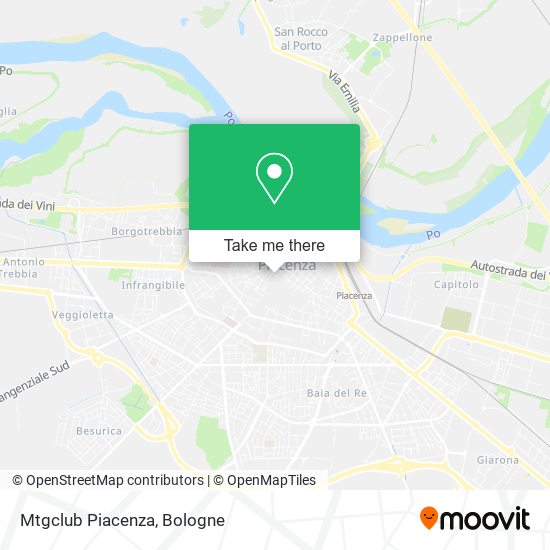 Mtgclub Piacenza map