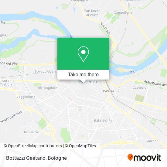 Bottazzi Gaetano map