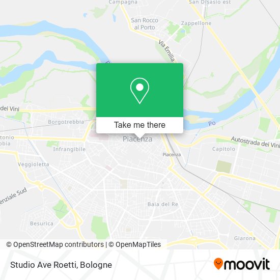 Studio Ave Roetti map