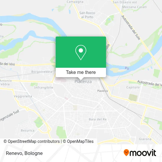 Renevo map