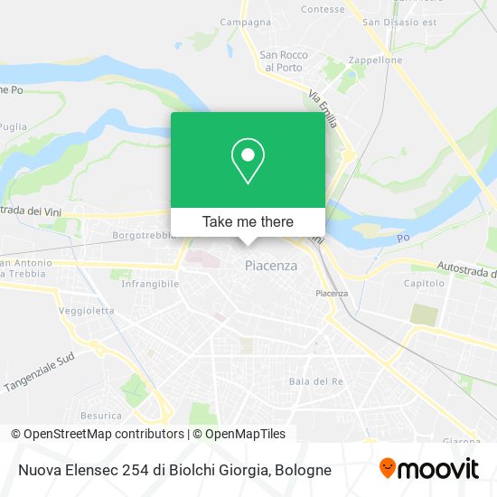 Nuova Elensec 254 di Biolchi Giorgia map