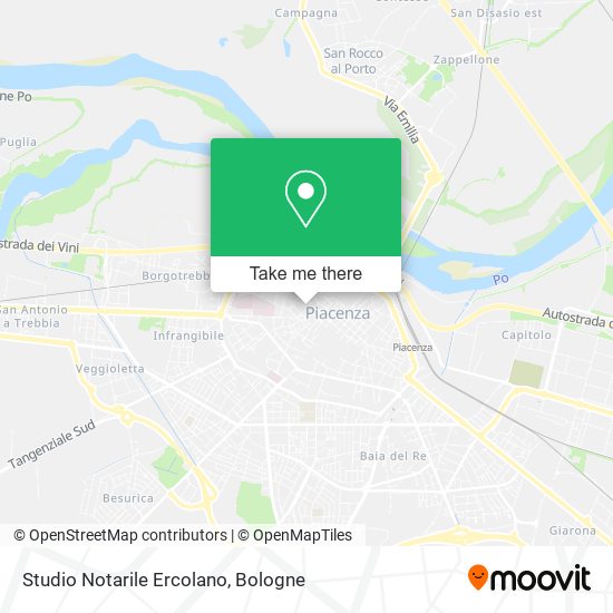 Studio Notarile Ercolano map