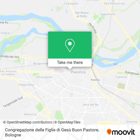 Congregazione delle Figlie di Gesù Buon Pastore map