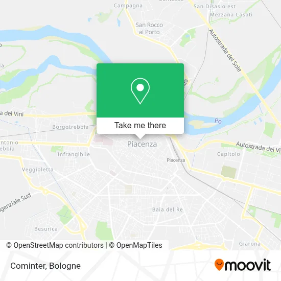 Cominter map