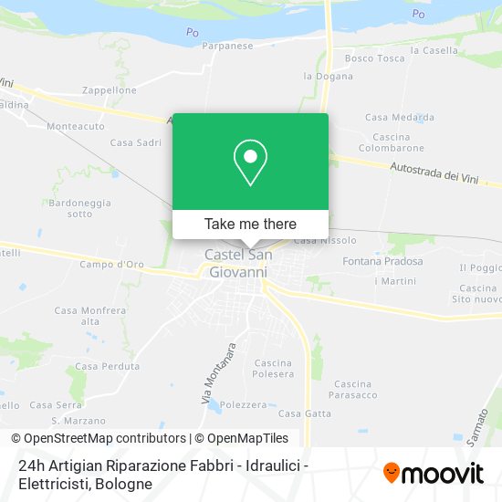 24h Artigian Riparazione Fabbri - Idraulici - Elettricisti map