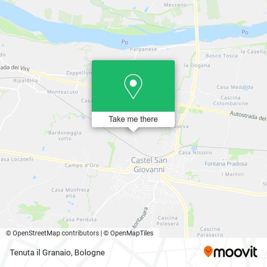 Tenuta il Granaio map