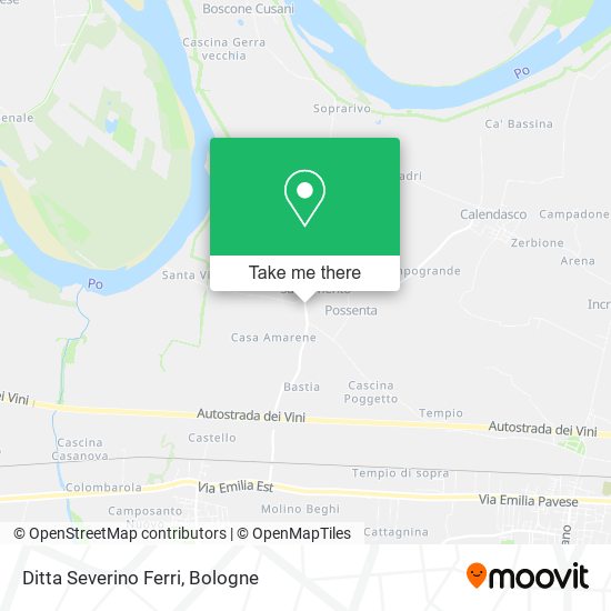 Ditta Severino Ferri map