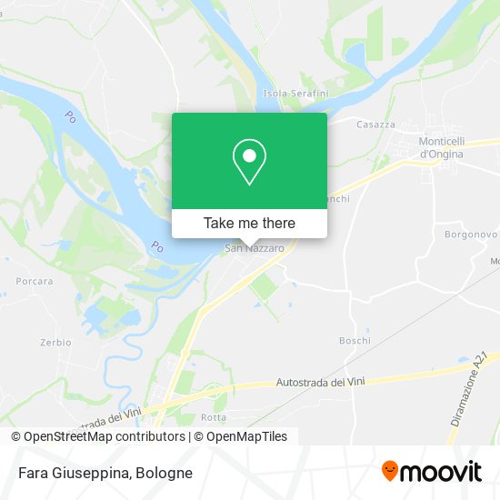 Fara Giuseppina map